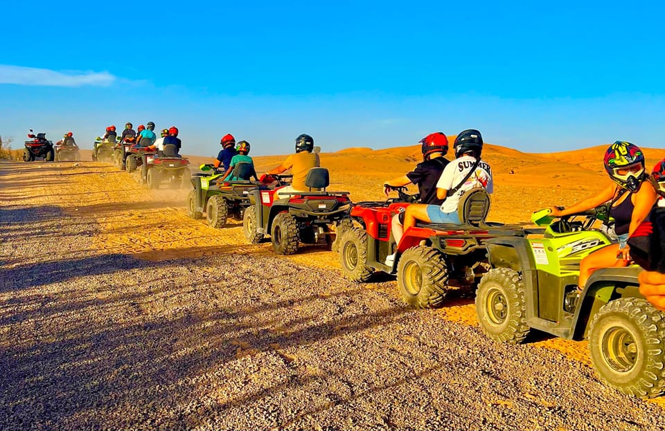 Marrakech: Agafay Desert Quad & Camel Rides with Dinner Show